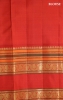 Grand Checks Contrast Kanjeevaram Silk Saree